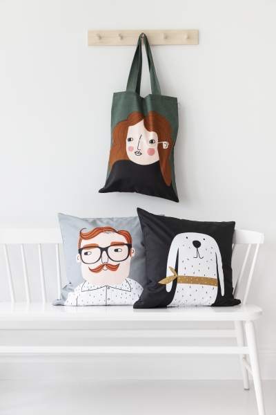 Spira of Sweden Stofftasche "Bosse"